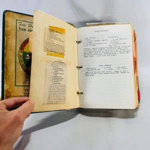 My Favorite Recipes Homemaker’s File – Geo. Seelman & Sons, 1949 – Mid-Century Recipe Binder