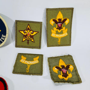 Vintage Boy Scout Patch Lot • Mid-Century BSA Uniform Memorabilia