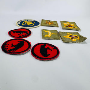 Vintage Boy Scout Patch Lot • Mid-Century BSA Uniform Memorabilia