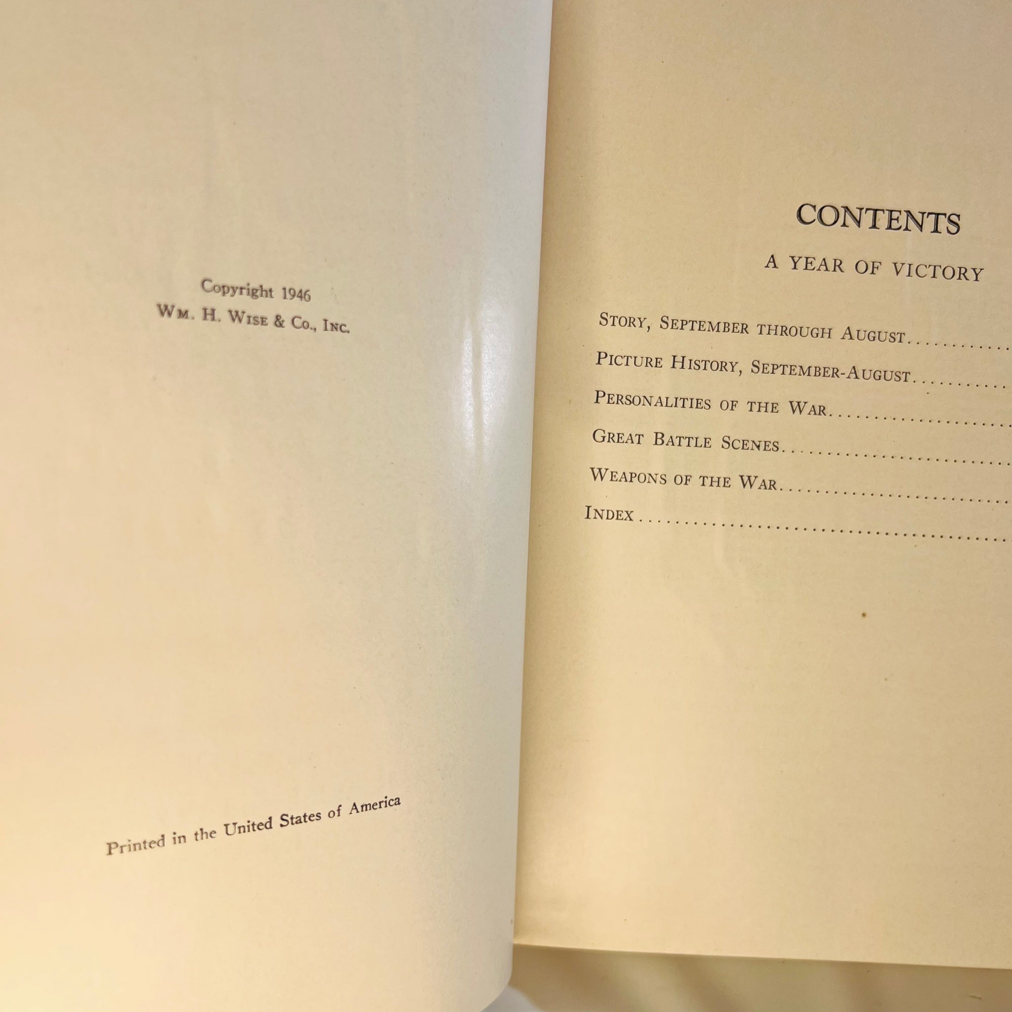 Pictorial History of the 2nd World War 8 Vol late 1940s-Reading Vintage
