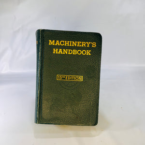 Machinery's Handbook by Eric Orberg 1957-Reading Vintage 