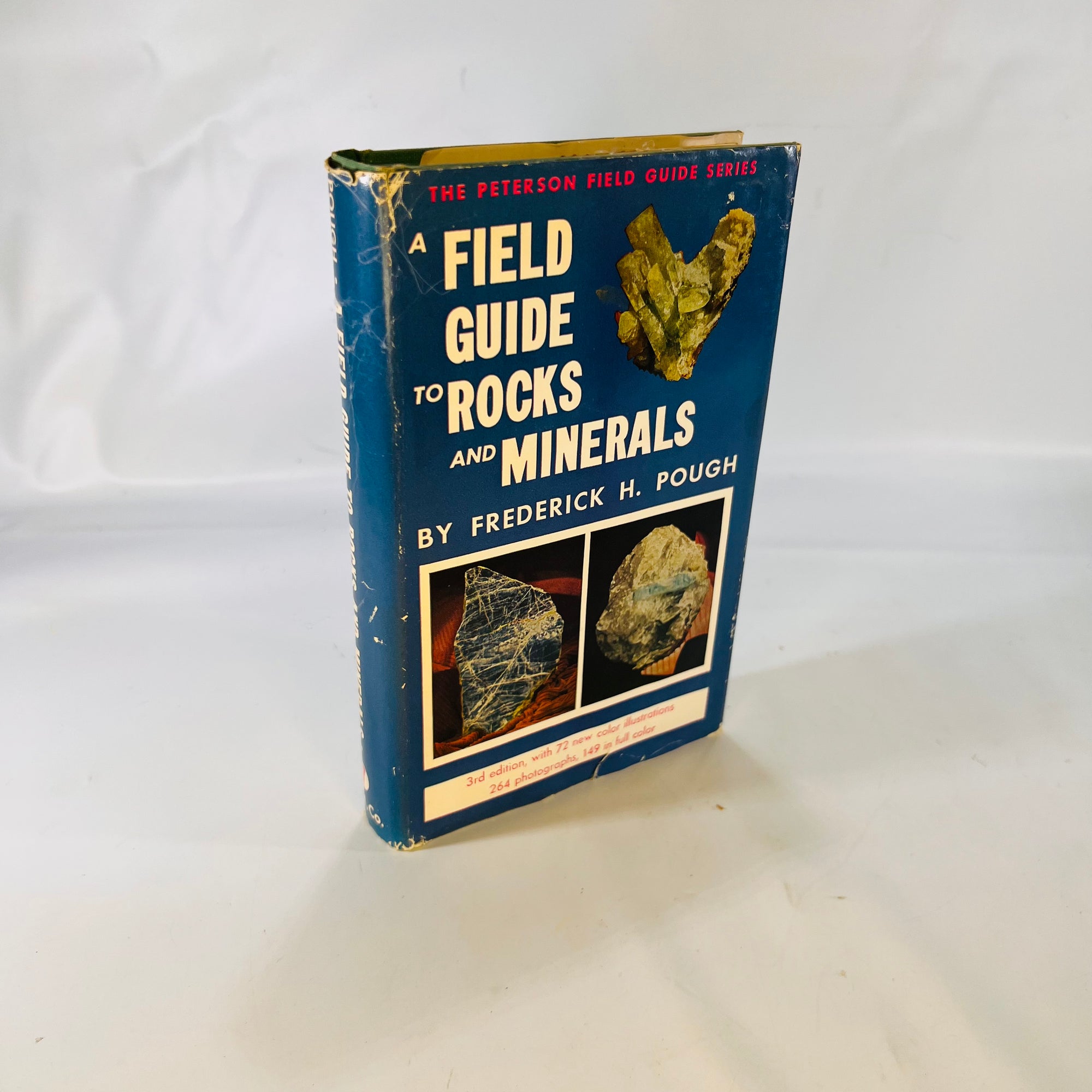 Field Guide to Rocks & Minerals by Frederick Pough 1960-Reading Vintage