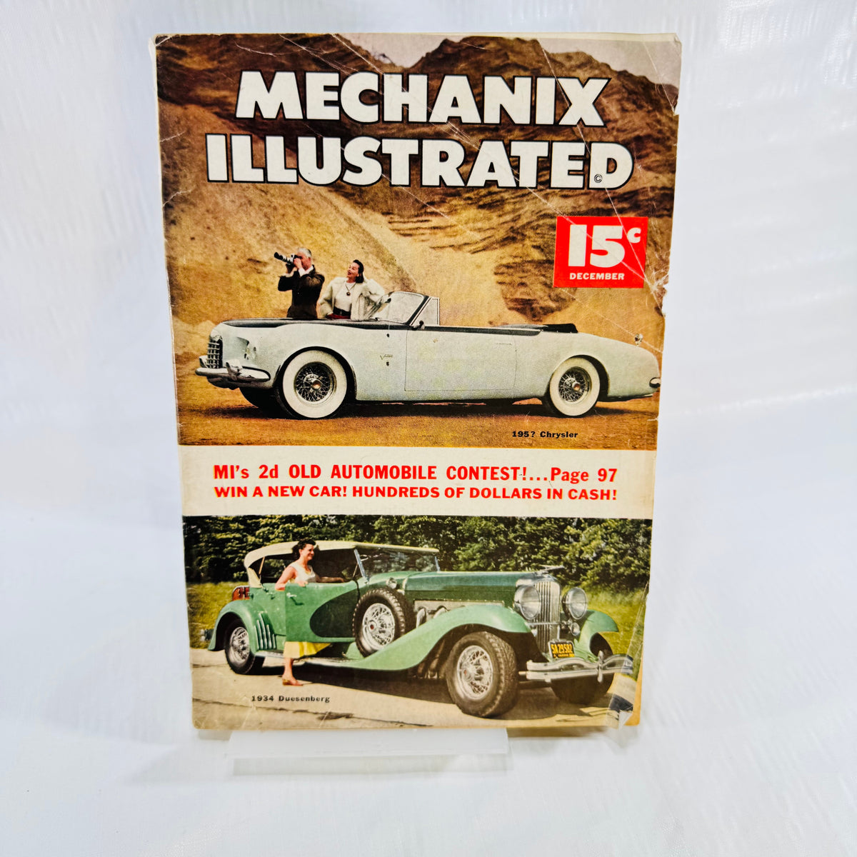 December 1952 Mechanix Illustrated magazine front cover