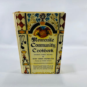 Mennonite Community Cookbook Mary Emma Showalter Hardcover 1988 Vintage Recipe Book