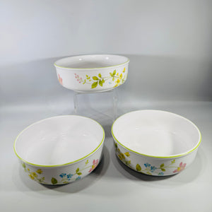 Noritake Progression Clear Day Bowls Set of 3 | Vintage Floral China