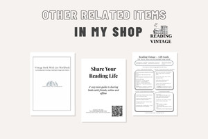 The Hand-Me-Down Story List | 10-Minute Book Club Tradition (Printable PDF)