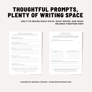 Shelf Refresh Worksheet | 2-Page Printable PDF