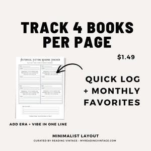 Historical Fiction Tracker + Review (Choose Your Era — Mid-Century Edition)