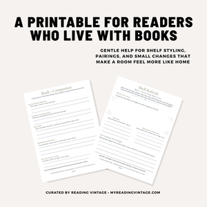 Shelf Refresh Worksheet | 2-Page Printable PDF