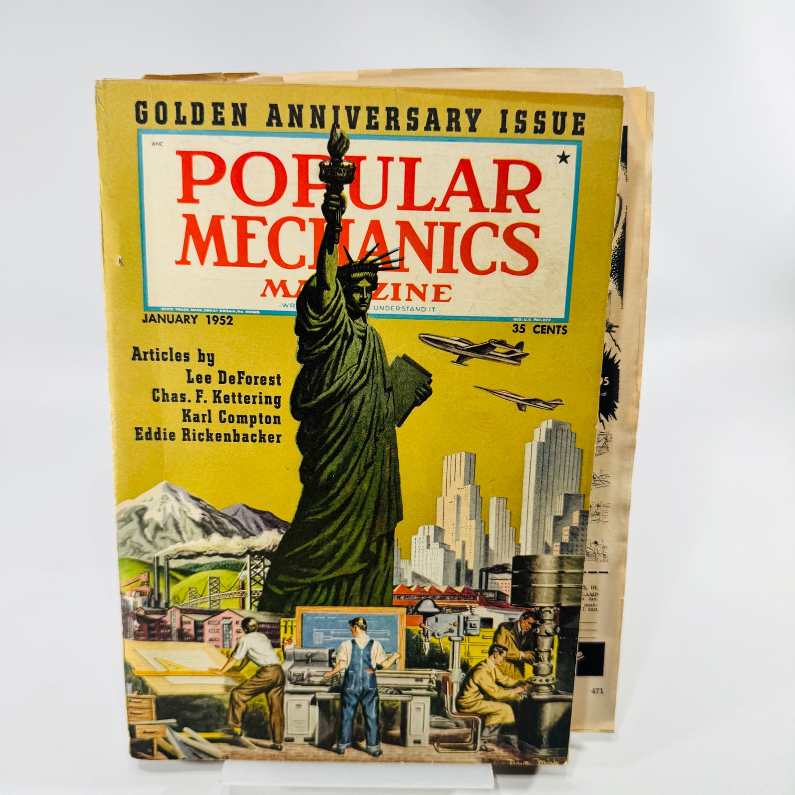 Popular Mechanics January 1952 Golden Anniversary Issue