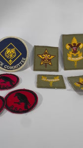 Vintage Boy Scout Patch Lot • Mid-Century BSA Uniform Memorabilia