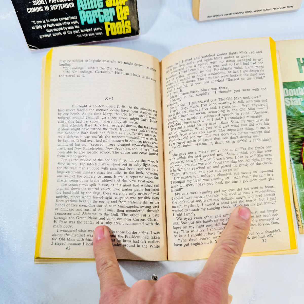 The Puppet Masters text pages
