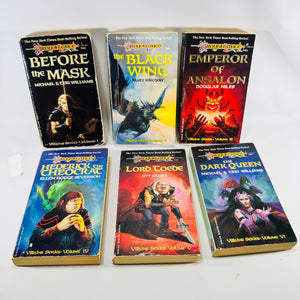 Dragonlance Villains Series Volumes 1 to 6 Complete TSR Set