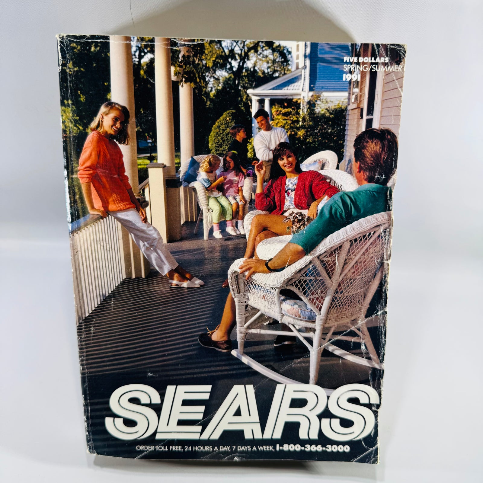 Vintage 1991 Sears Spring Summer Catalog 90s Fashion Home Decor Mail Order Book