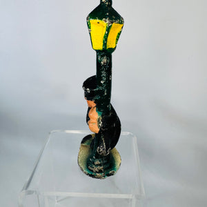 Vintage Cast Iron Hobo Bottle Opener | Tipsy Man Figural Barware