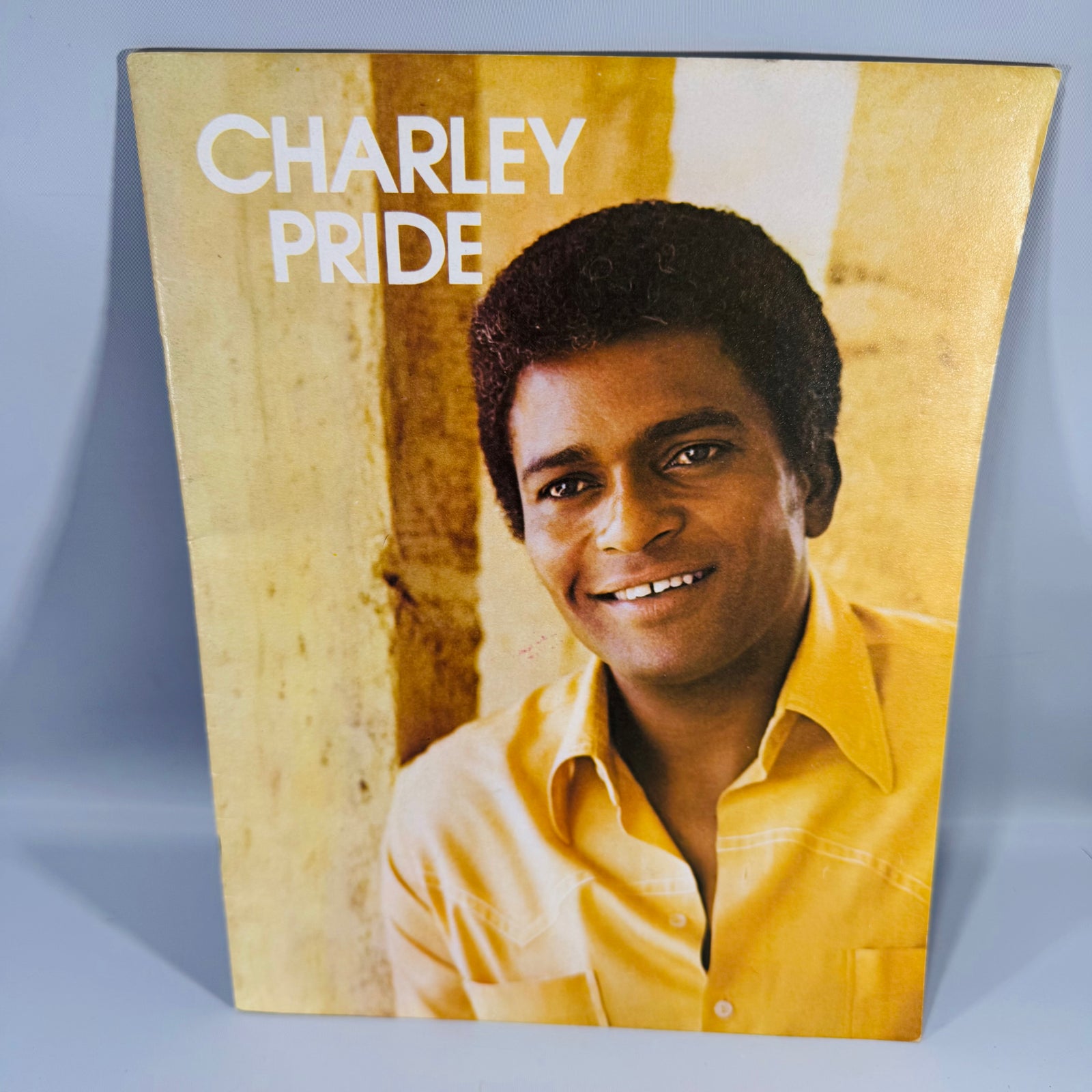 Vintage Charley Pride Souvenir Program 1972 Country Music Memorabilia Softcover