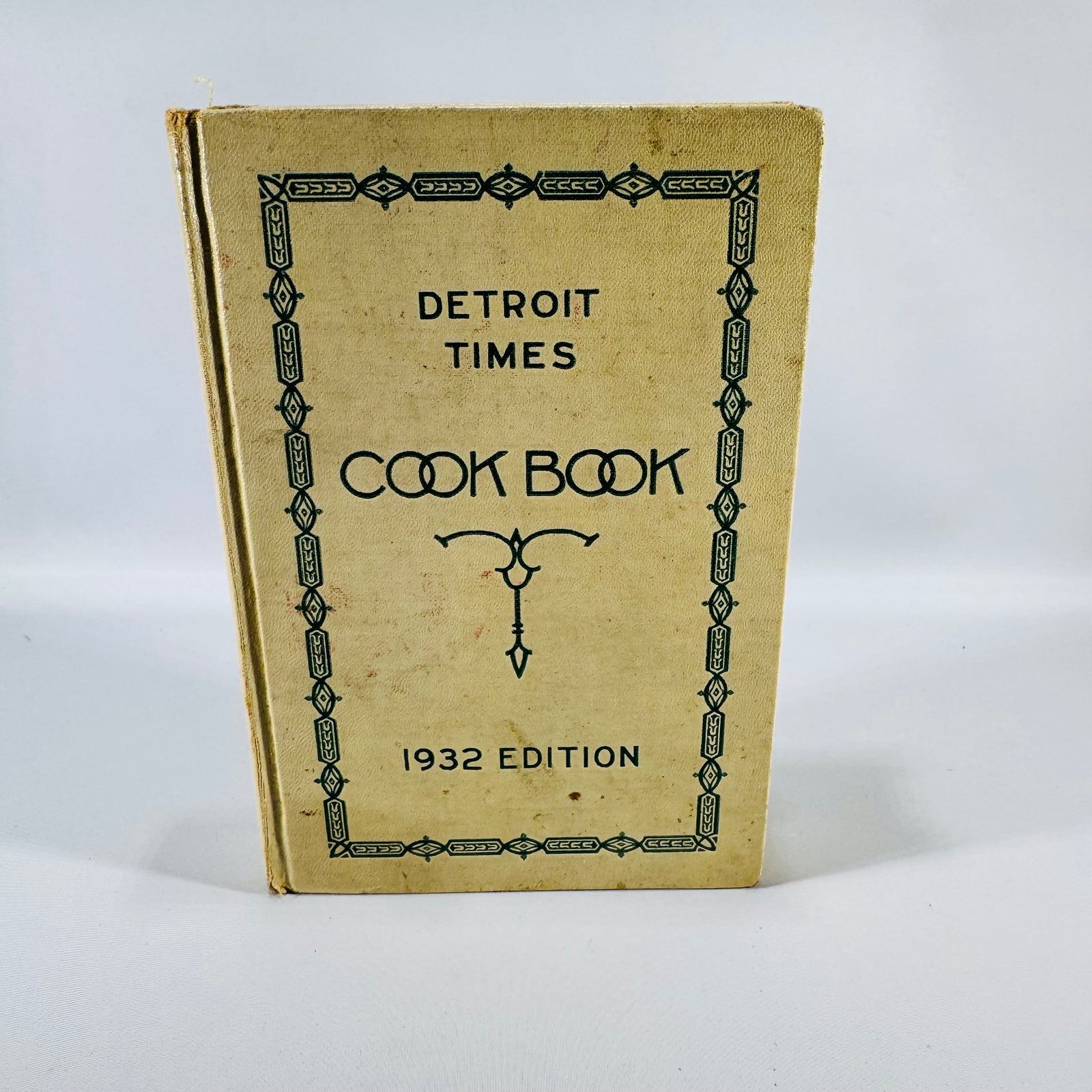 Vintage Detroit Times Cookbook 1932 Edition Practical Recipes Household Helps