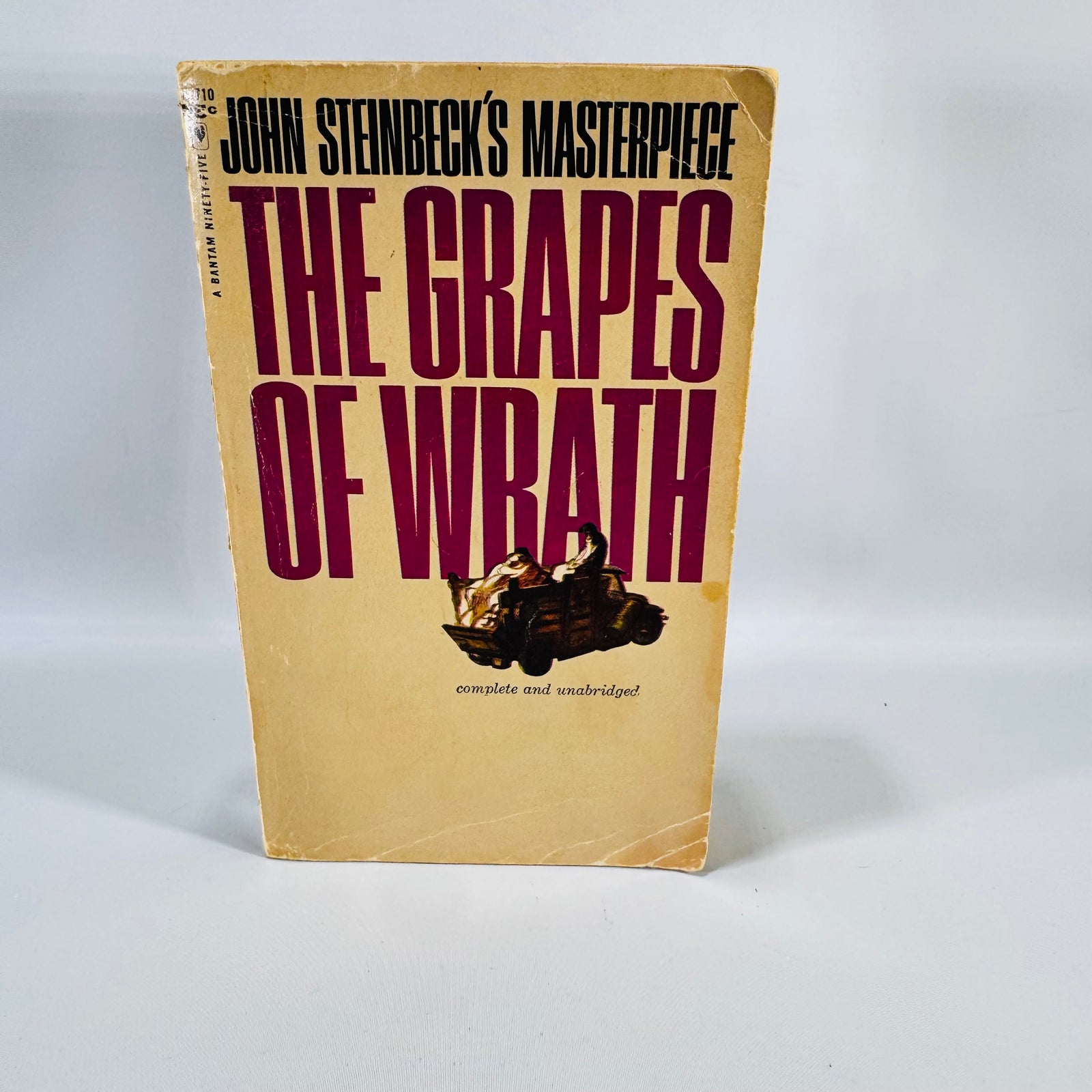 Vintage Grapes of Wrath Paperback John Steinbeck Bantam Classic Literature