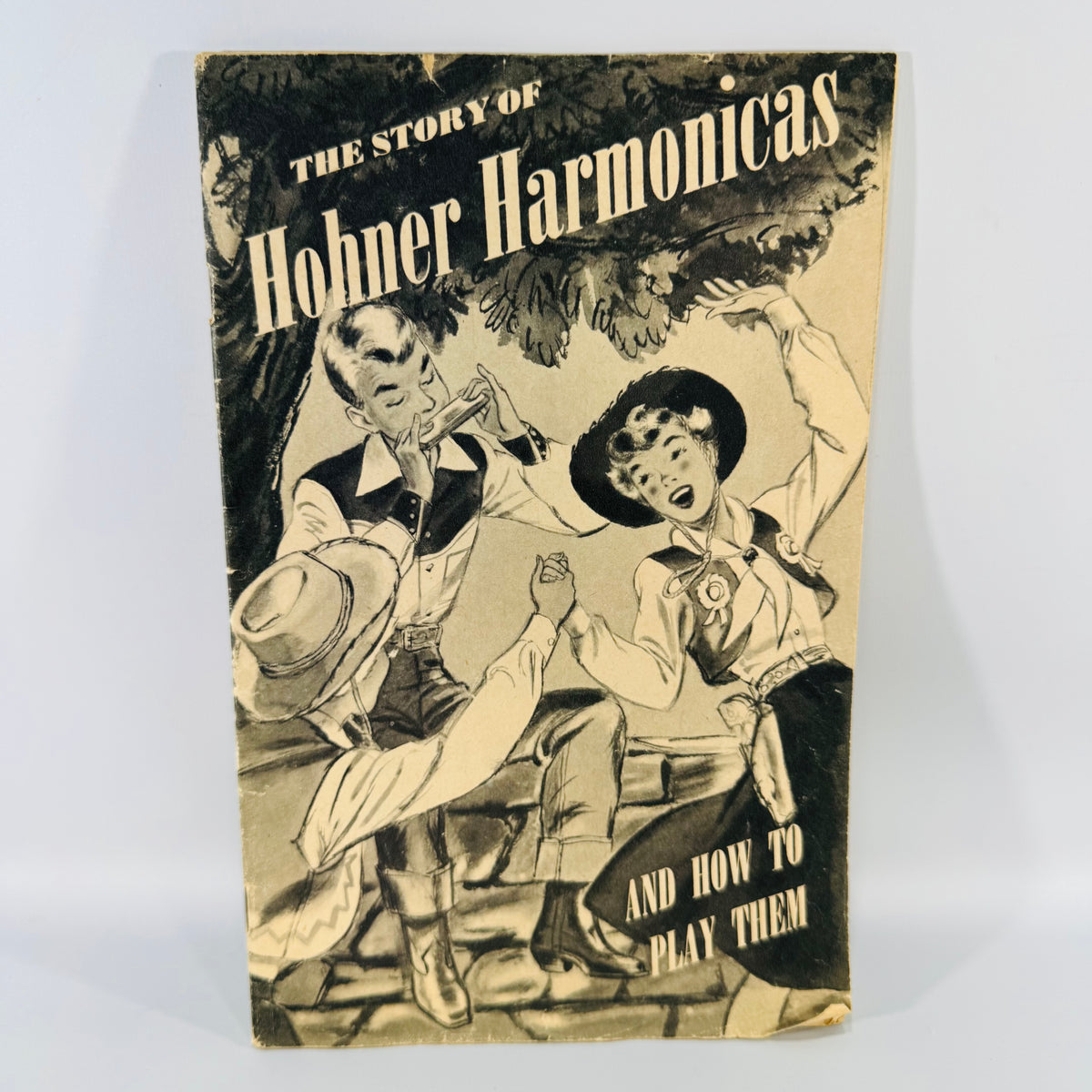 Vintage Harmonica Instruction Booklet with Dean Ross Automatic Chord Selector 1950 Hohner Set