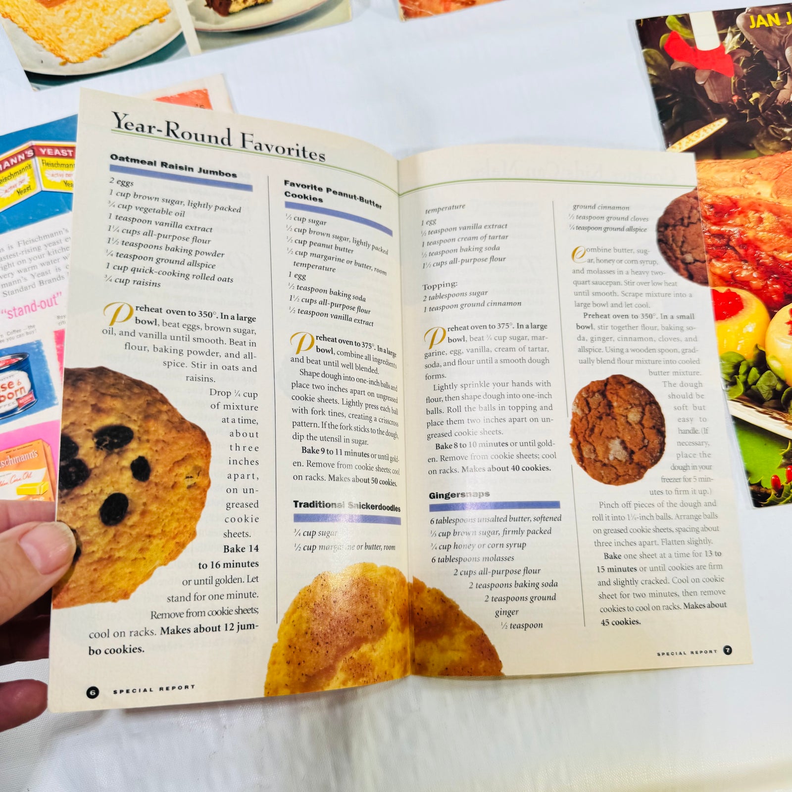 Great Cookies for the Holidays year-round favorites pages
