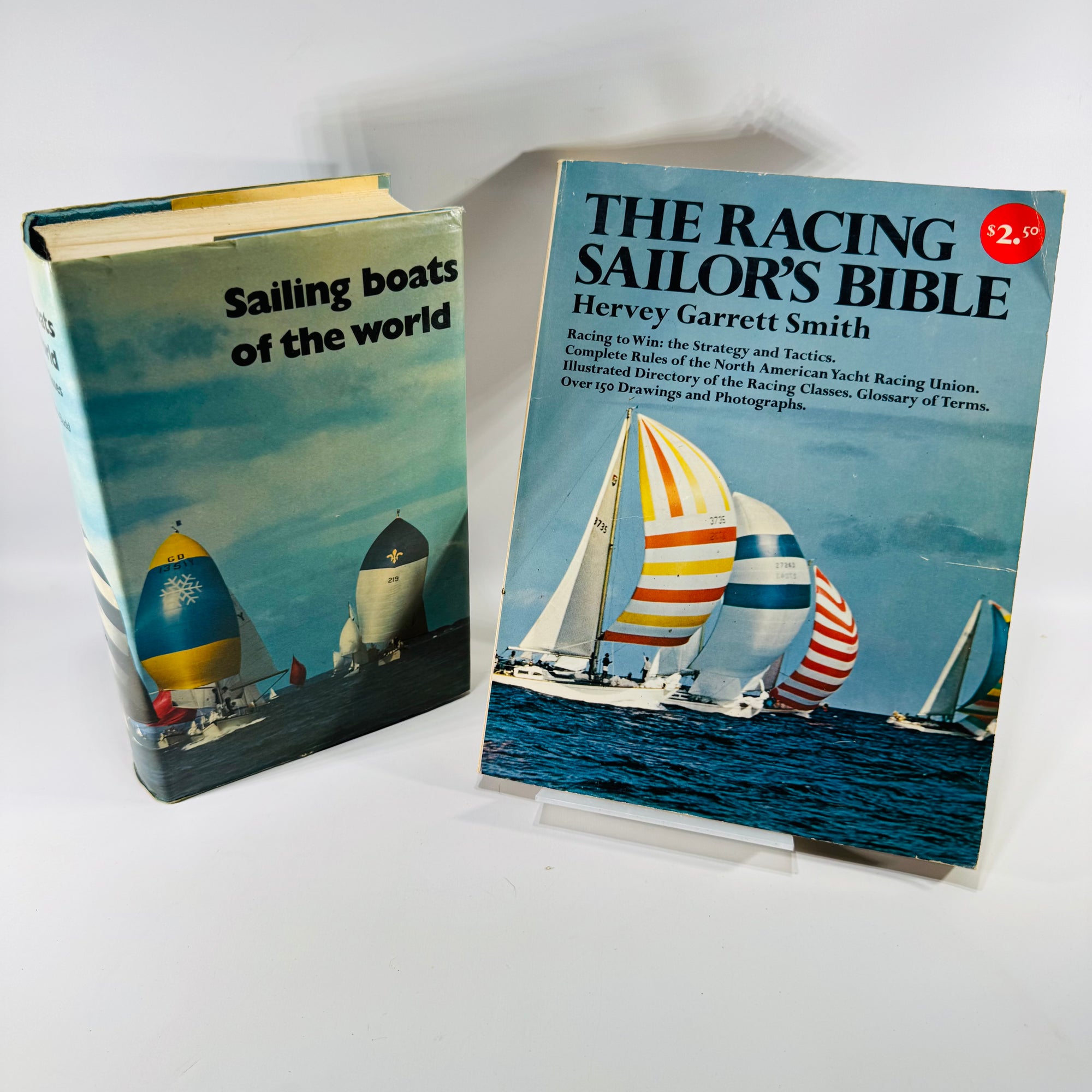 Vintage Boating Books-Reading Vintage