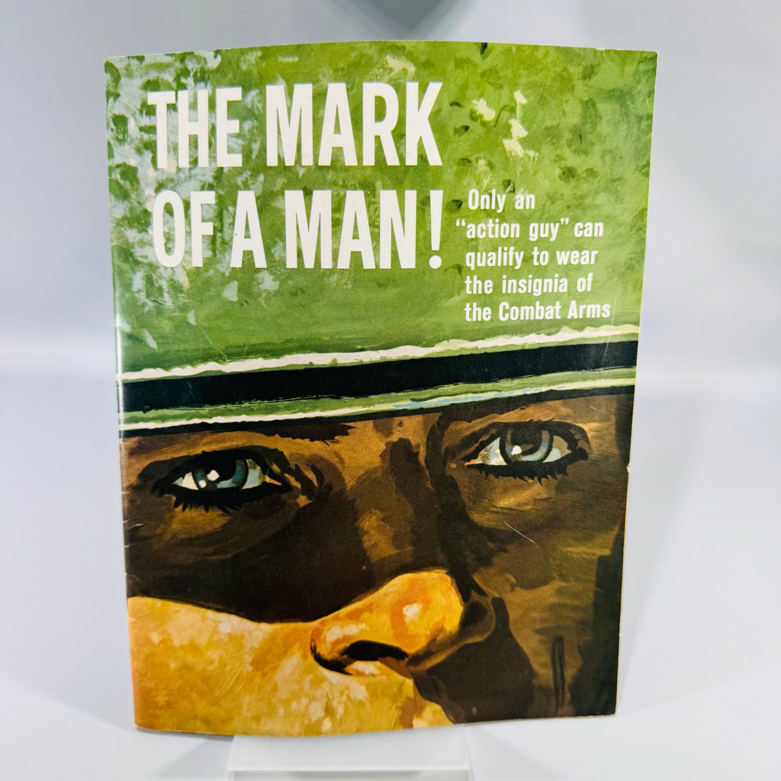 Vintage U.S. Army Recruiting Booklet The Mark of a Man 1964 Combat Arms Pamphlet