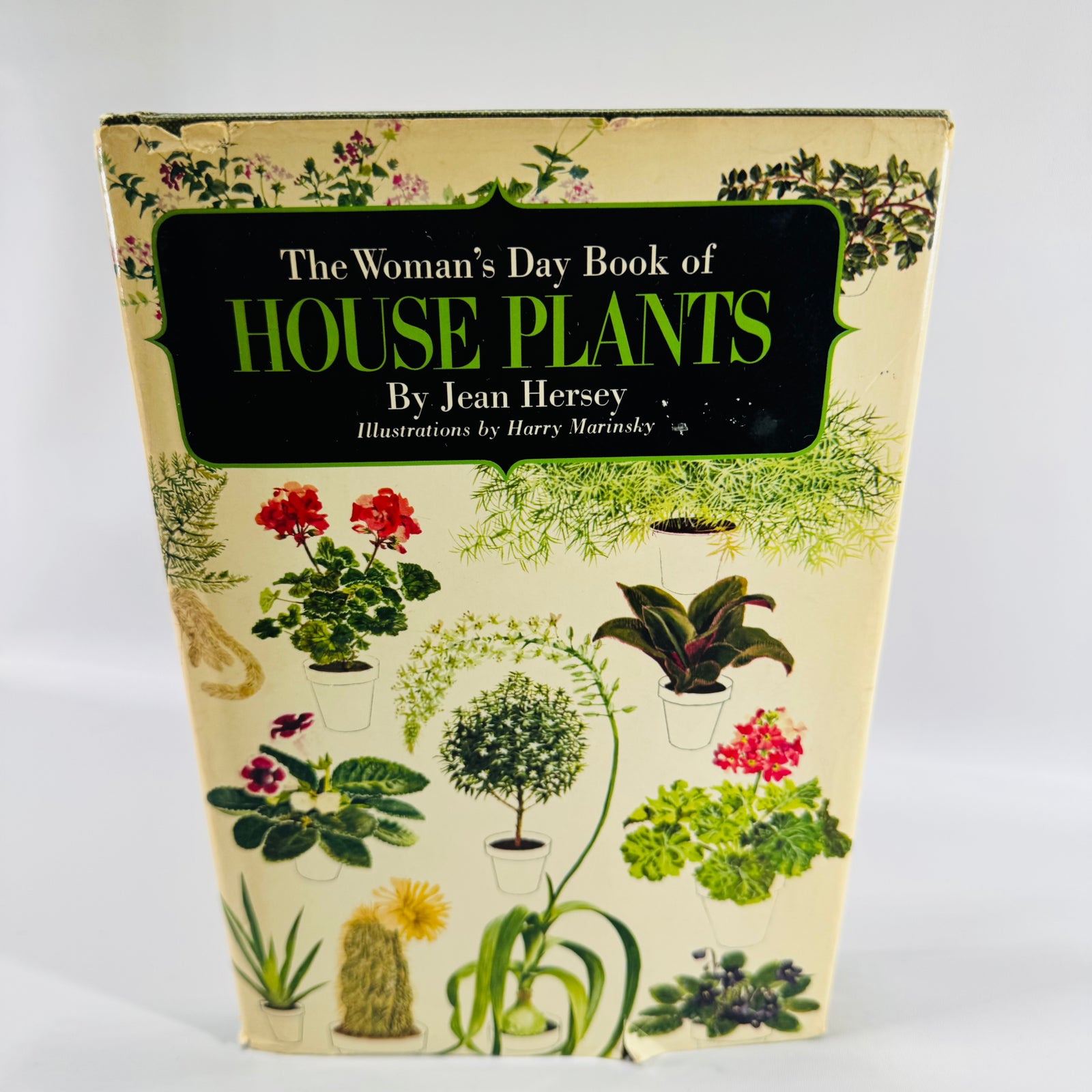 The Woman's Day Book of House Plants Jean Hersey | Simon & Schuster | 1965