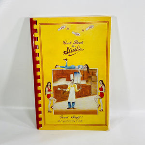 Cook Book for Studs by Dorothy & Gordon Wright 1983 Saginaw Mich. Vintage Book