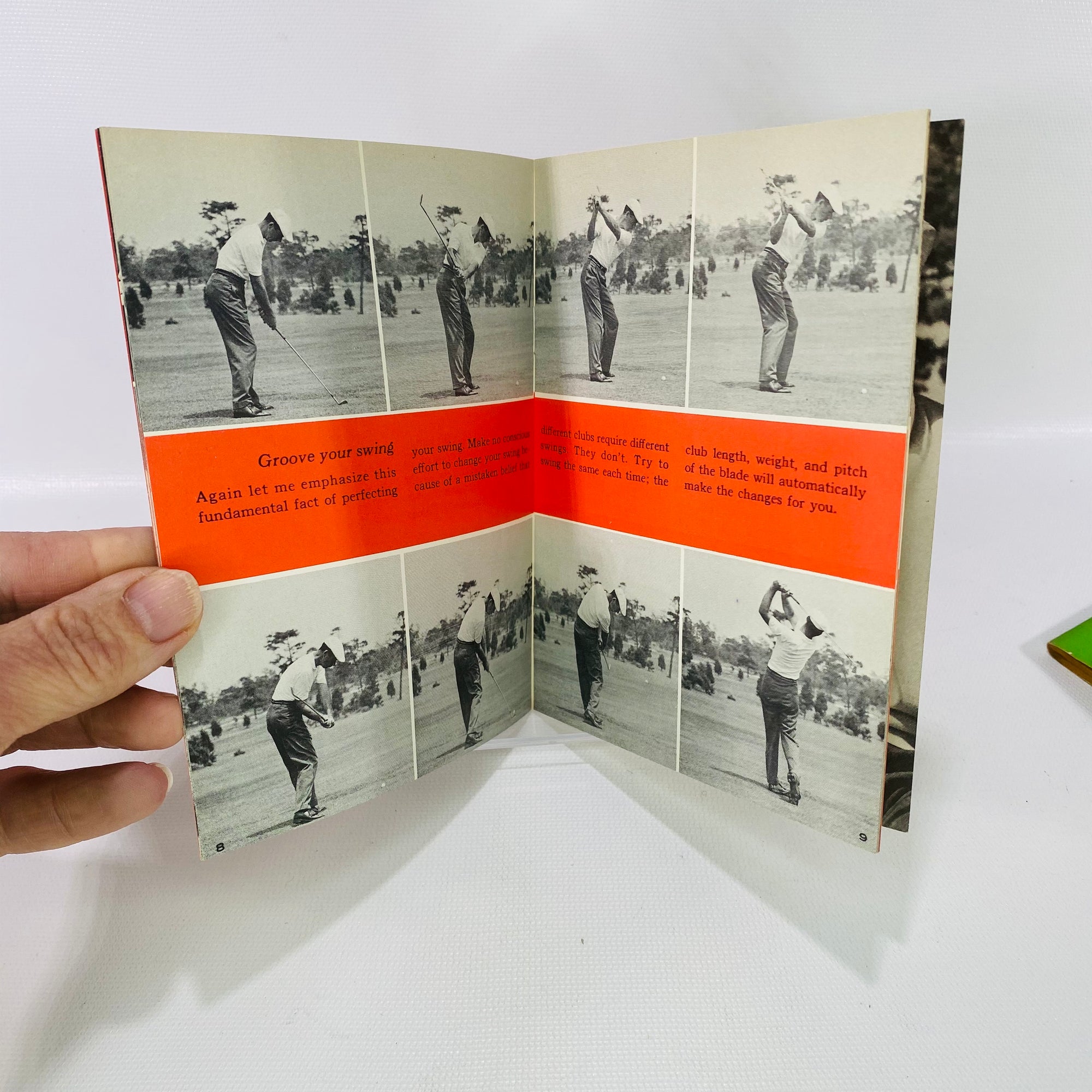 How to Improve your Golf (1960) Pub. by The National Golf Assoc. & Let's Analyze your Golf Swing Pamphlets