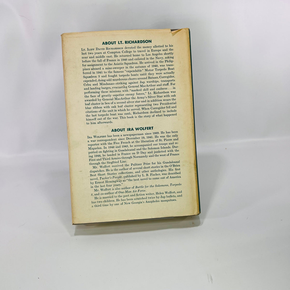 America Guerrilla in the Philippines by Ira Wolfert 1945 Simon & Schuster Vintage Book
