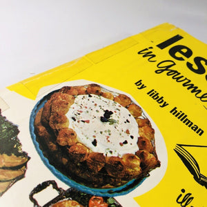 Lessons in Gourmet Cooking by Libby Hillman 1963 A  Vintage Cookbook