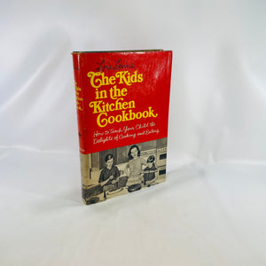 The Kids in the Kitchen Cookbook by Lou Levine 1968  The Macmillan Company-reading vintage  Vintage Cookbook