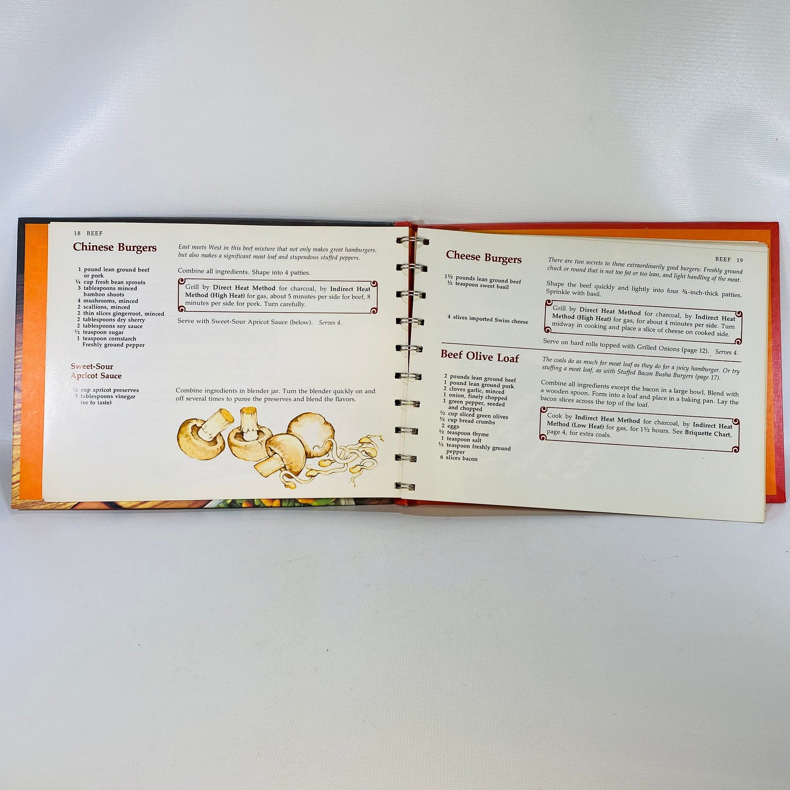 Elegant Fare from the Weber Kettle by Jane Wood 1977 Golden Press Vintage Book