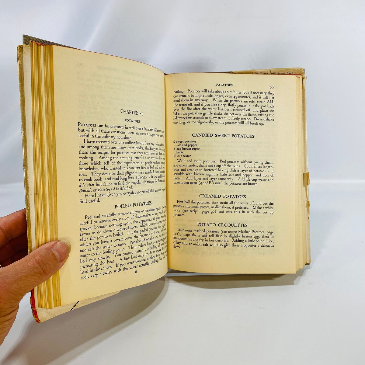 The Mystery Chef's Own Cookbook by John Macpherson 1945 The Blakiston Company  Vintage Cookbook