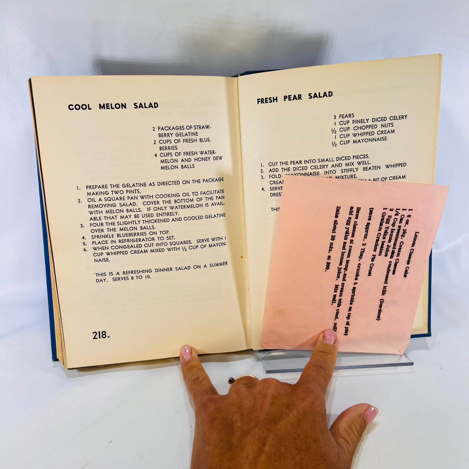 Look No Further by Richard T. Hougen Favorite Recipes from boon Tavern Kentucky Abingdon Press 1955 Vintage Book