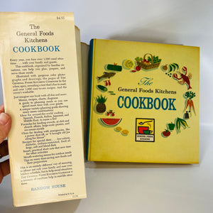 The General Foods Kitchen Cookbook by The Woman of the General Foods Kitchen 1959 Random House  Vintage Cookbook