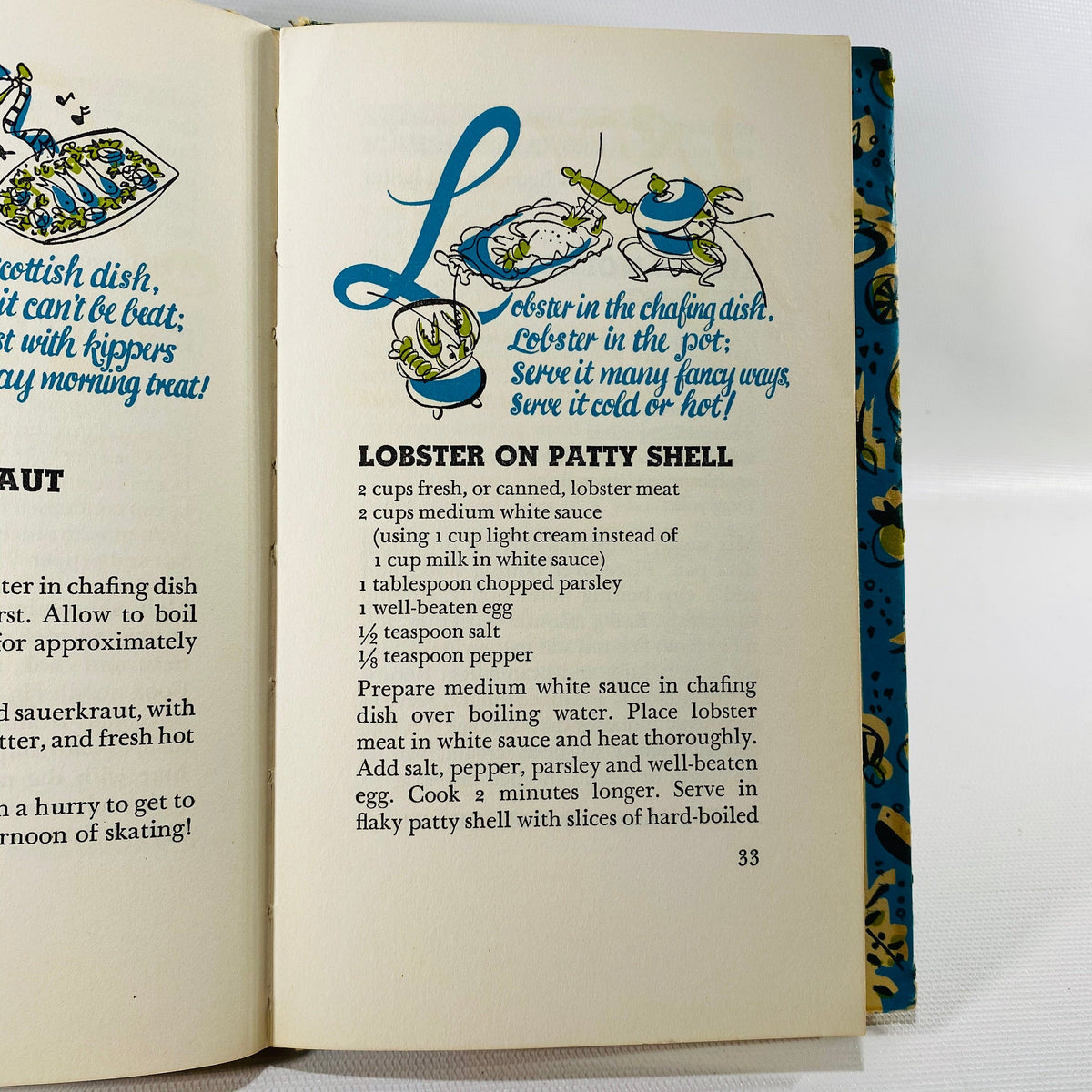 The ABC of Chafing Dish Cookery by the Peter Pauper Press  1956 Vintage Book
