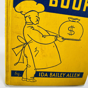 The Budget Cookbook by Ida Bailey Allen 1935  Vintage Cookbook