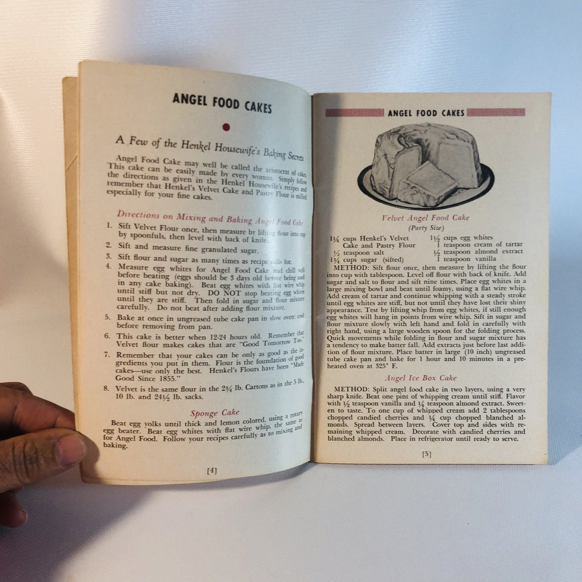 Good Things to Eat Recipe Booklet by Henkel's Commercial Milling Co Detroit Michigan-1939 Vintage Book