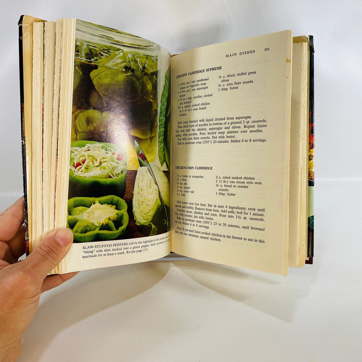 Busy Woman's Cookbook by the Food Editors of Farm Journal 1971  Vintage Cookbook