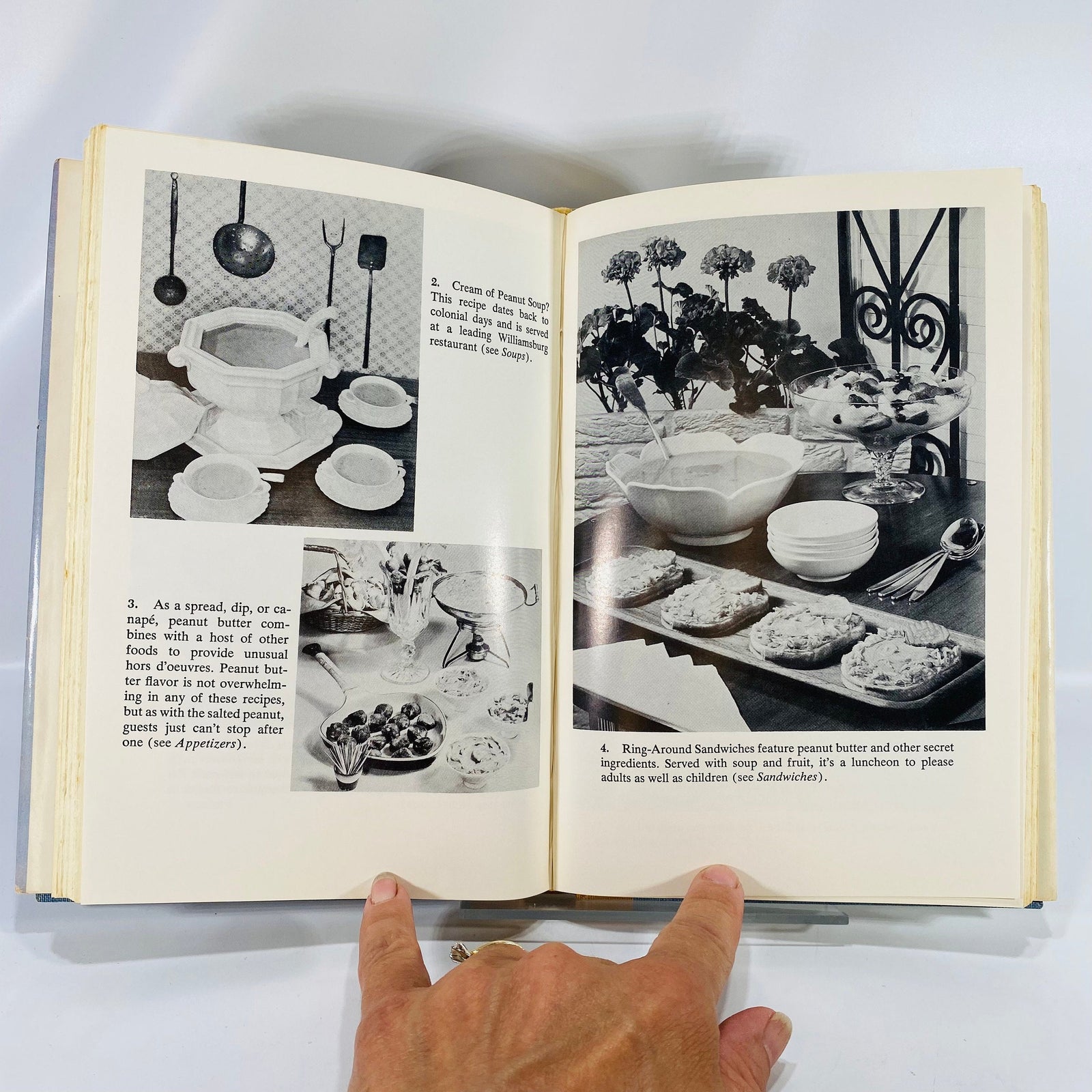 The I Love Peanut Butter Cookbook by William Kaufman 1965 Doubleday & Company  Vintage Cookbook