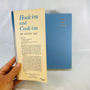 Hook 'em and Cook 'em A Cookbook by Bunny Day 1962 Doubleday and Company Vintage Cookbook Fresh Caught Fish Recipes