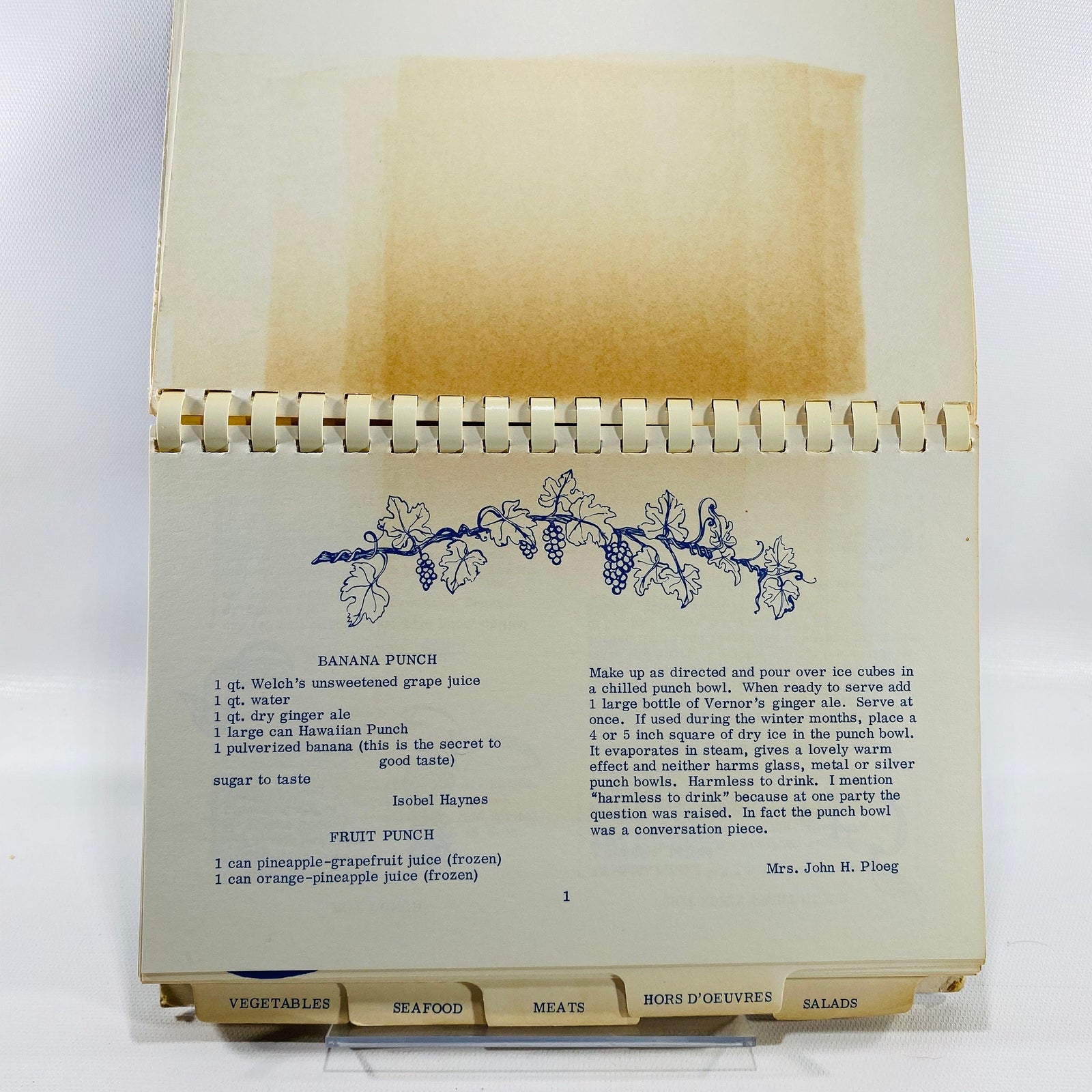 Michigan Republican Women's Party Cookbook Dedicated to Governor and Mrs. George Romney  Vintage Cookbook