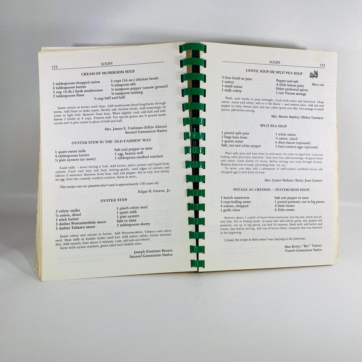 Atlanta Natives Favorite Recipes & Atlanta History compiled by Frances Elyea 1975  Vintage Cookbook