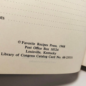 Salads Favorite Recipes of America includes Appetizers 1968 Volume 3 in the  Series  Vintage Cookbook