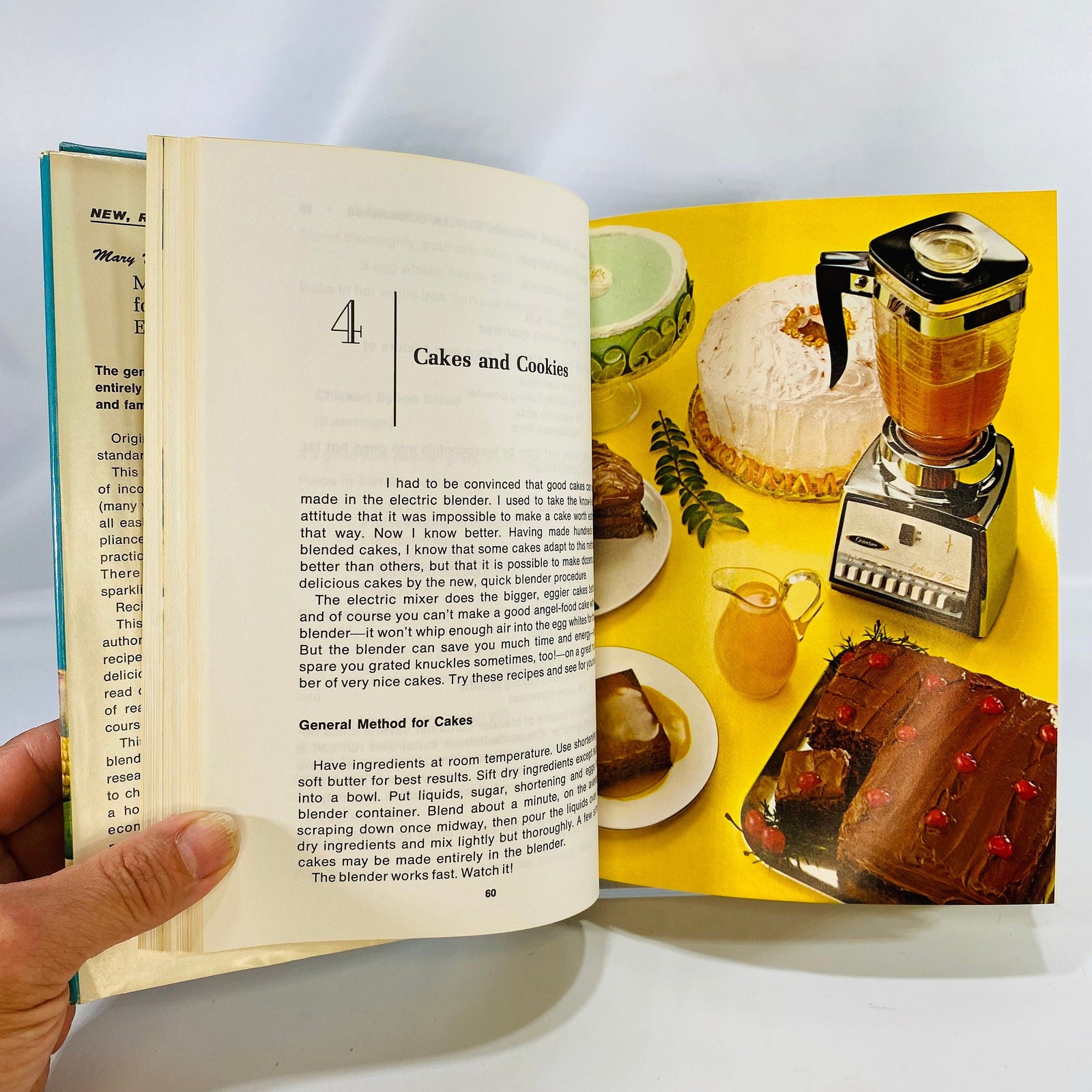 Mary Meade's Magical Recipes a Cookbook for The Electric Blender by Ruth Church 1965 Bobbs-Merrill Co  Vintage Cookbook