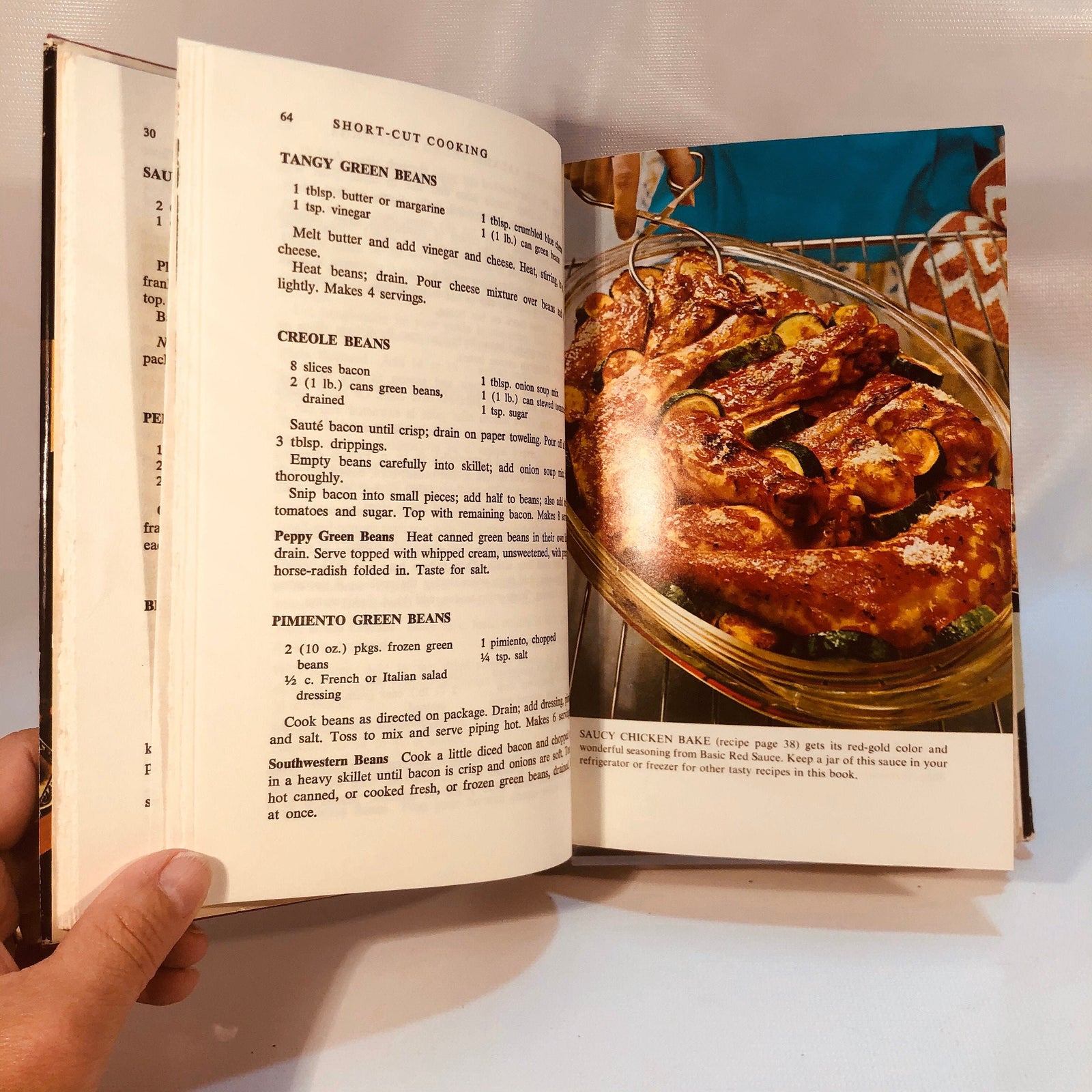 The Busy Woman's Cookbook by Editors of the Farm Journal 1971 Vintage Cookbook