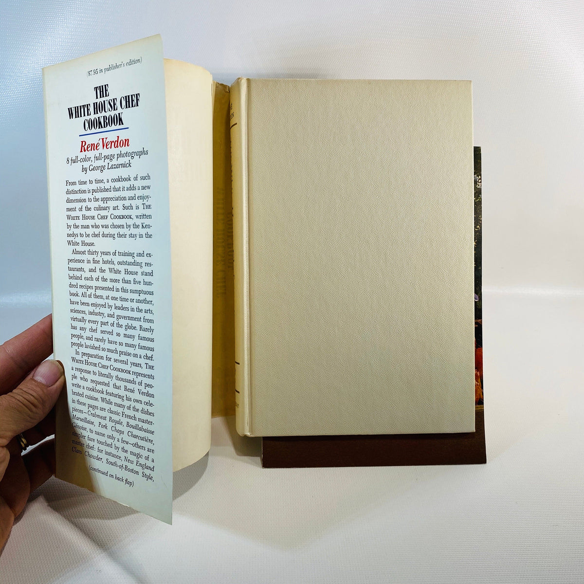 The White House Cookbook by Rene' Verdon 1967 First Edition  Vintage Cookbook