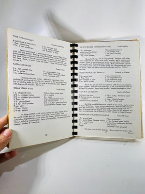 Favorite Recipes from our Best Cooks Cookbook Compiled by Eta Upsilon Omega Chapter Saginaw Mi. 1979  Vintage Cookbook