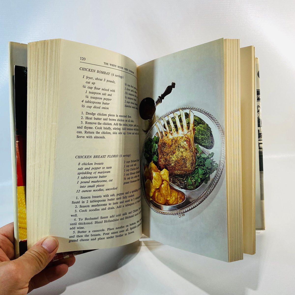 The White House Cookbook by Rene' Verdon 1967 First Edition  Vintage Cookbook